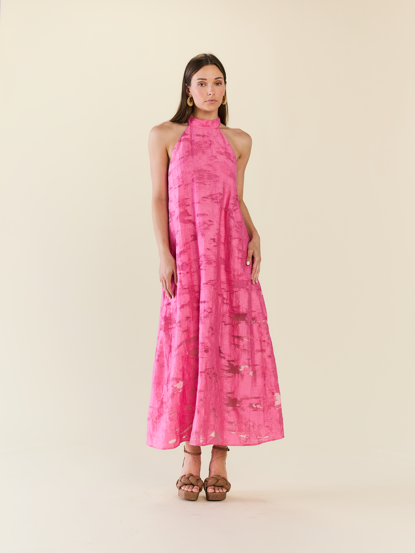 audra maxi dress Cut Out Maxi Dress in Emerald Green