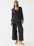 Load image into Gallery viewer, Sloan Blazer - Black Lurex Stripe