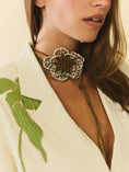 Load image into Gallery viewer, Floral Beaded Wrap Necklace