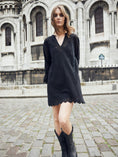 Load image into Gallery viewer, Lane Mini Dress - Black Crochet Lace