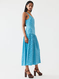 Load image into Gallery viewer, Ella Dress - Frozen Blue Bouquet
