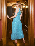 Load image into Gallery viewer, Ella Dress - Frozen Blue Bouquet
