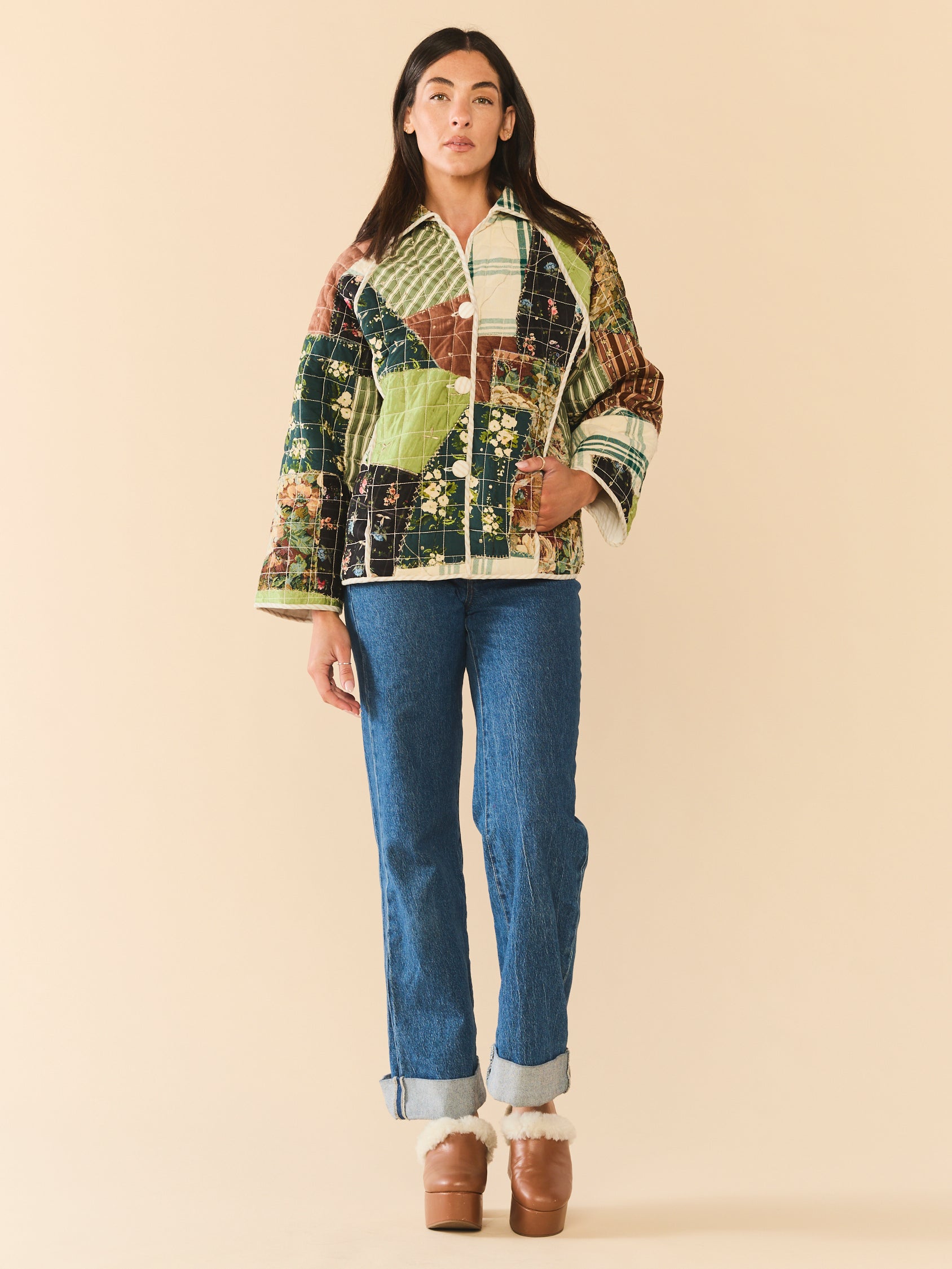 Quilted Scrap Jacket