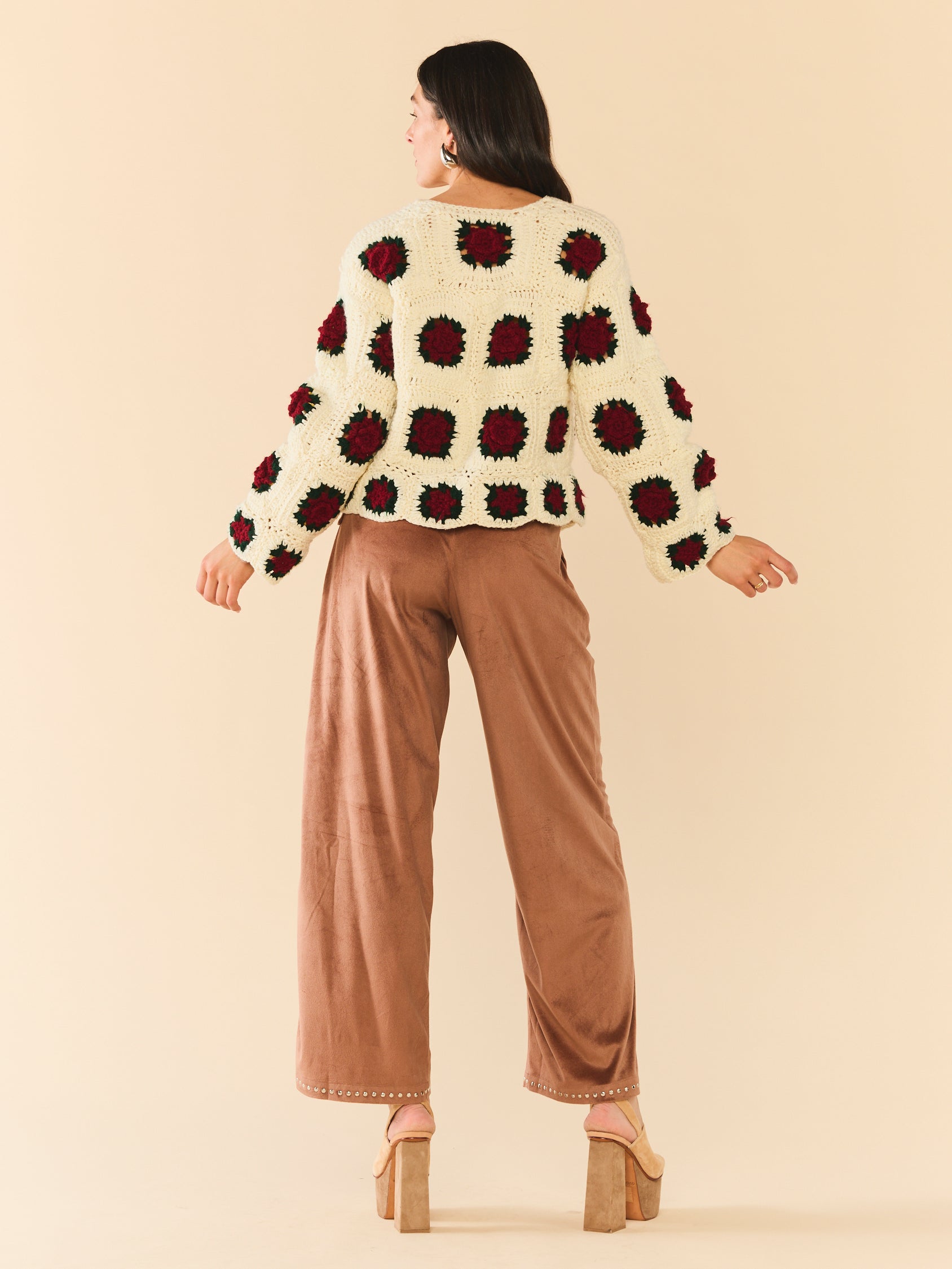 Round Top Sweater Jacket