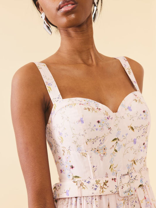 Reba Dress - Blush Crush