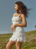 Load image into Gallery viewer, Avery Lace Mini Dress - Vivid Floral Lace
