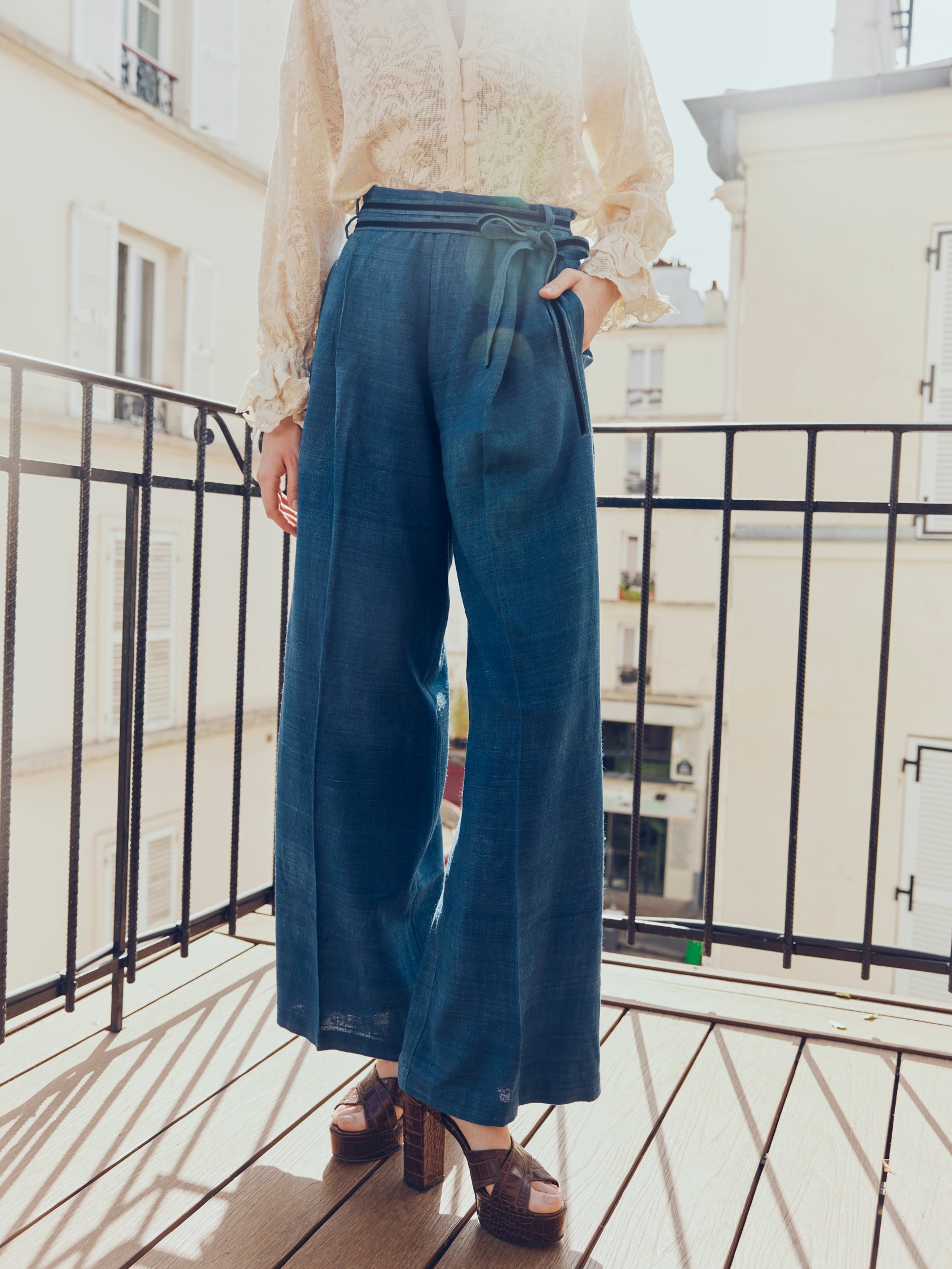 パンツ Willow Pants P-018 denim-45do exclusive Willow Pants P-018 denim-45do exclusive | 45do｜