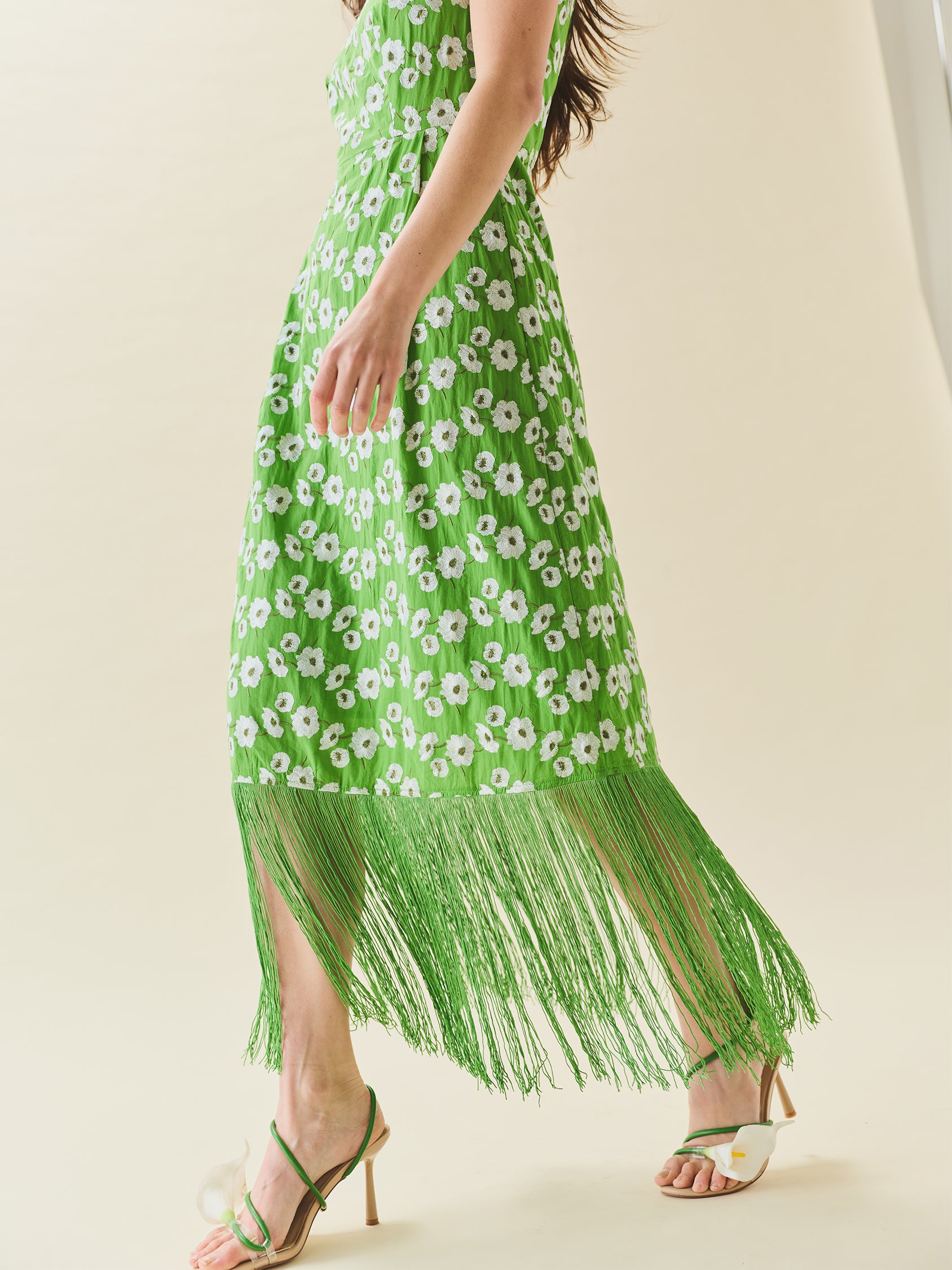 Eddy Hannah Dress - Magnolia Green Embroidery Eddy Hannah Dress - Magnolia Green Embroidery