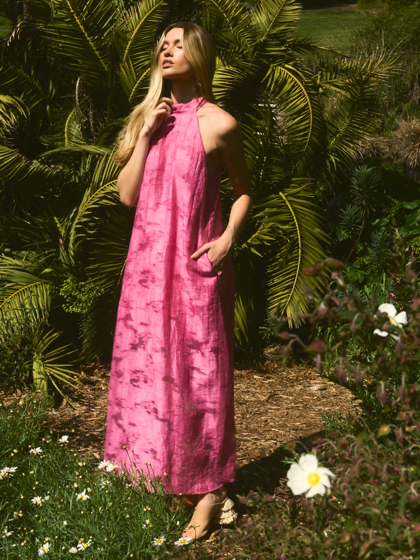 audra maxi dress Our beautiful Bea in the Audra Embroidered midi dress by Sea New York..