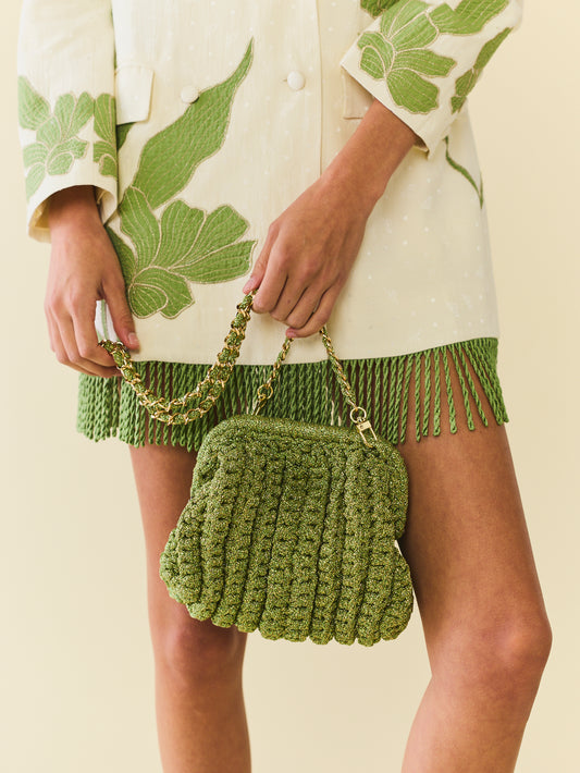 Green Crossbody Handbag