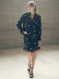 Load image into Gallery viewer, Alex Beaded Blazer Dress
