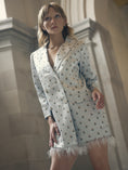 Load image into Gallery viewer, Alex Embroidered Blazer Dress
