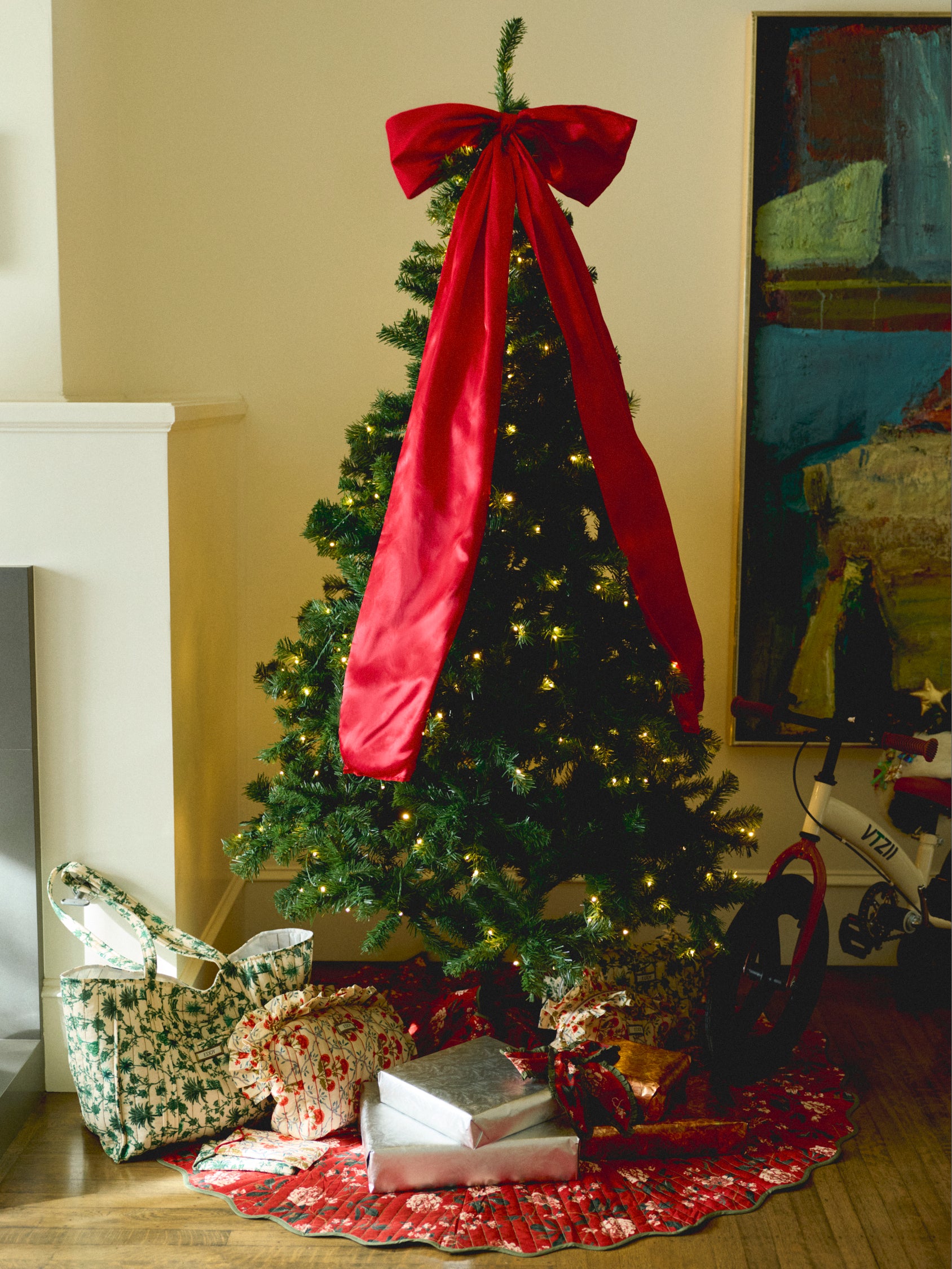 ASD X AGV Christmas Tree Skirt