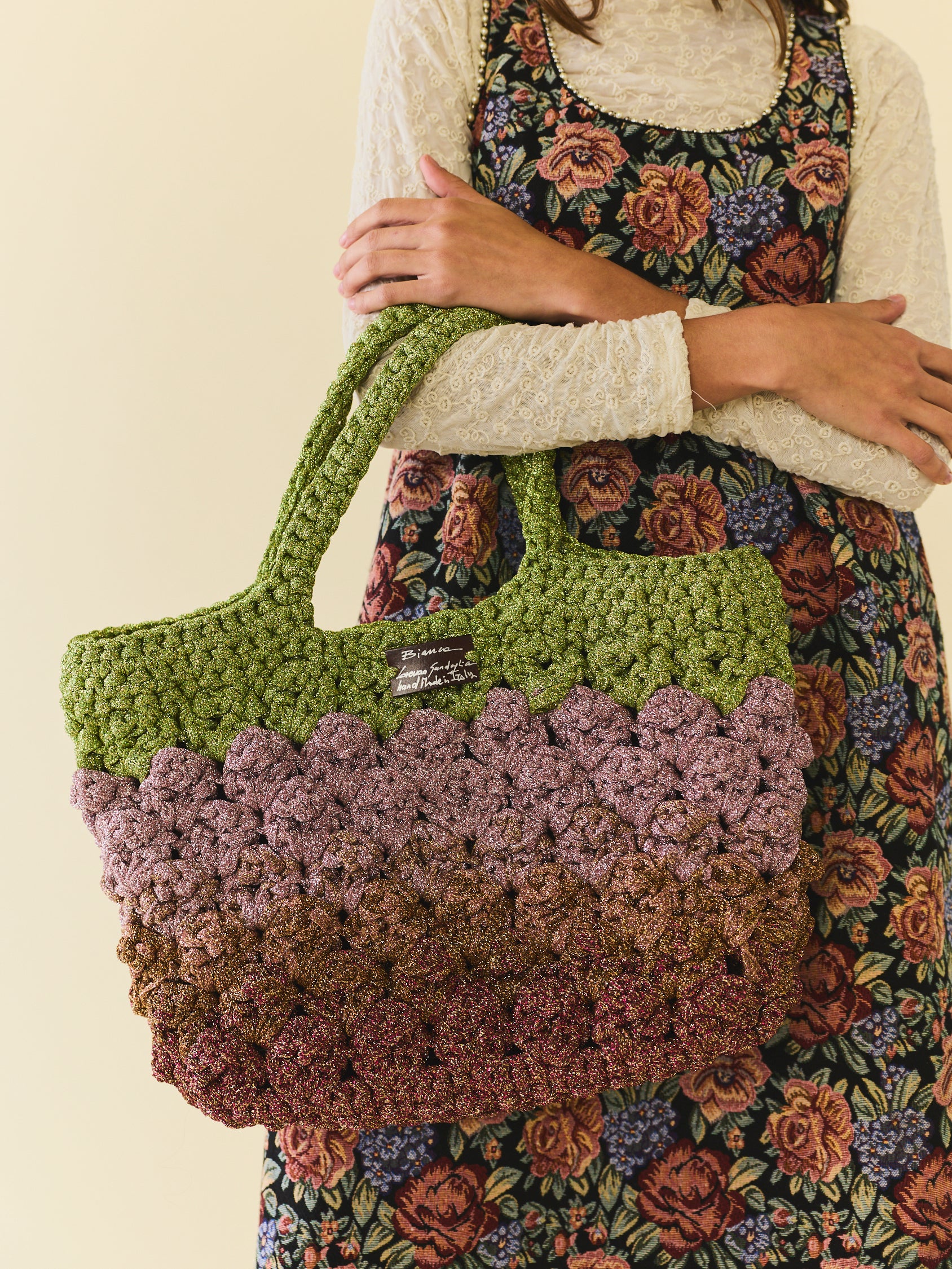 Multi-Colored Tote Hangbag