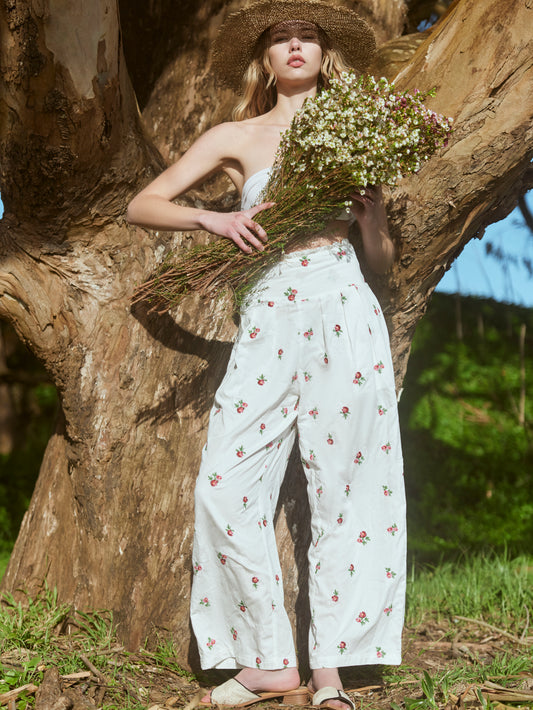 Kirby Embroidered Pants