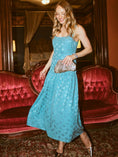 Load image into Gallery viewer, Ella Dress - Frozen Blue Bouquet
