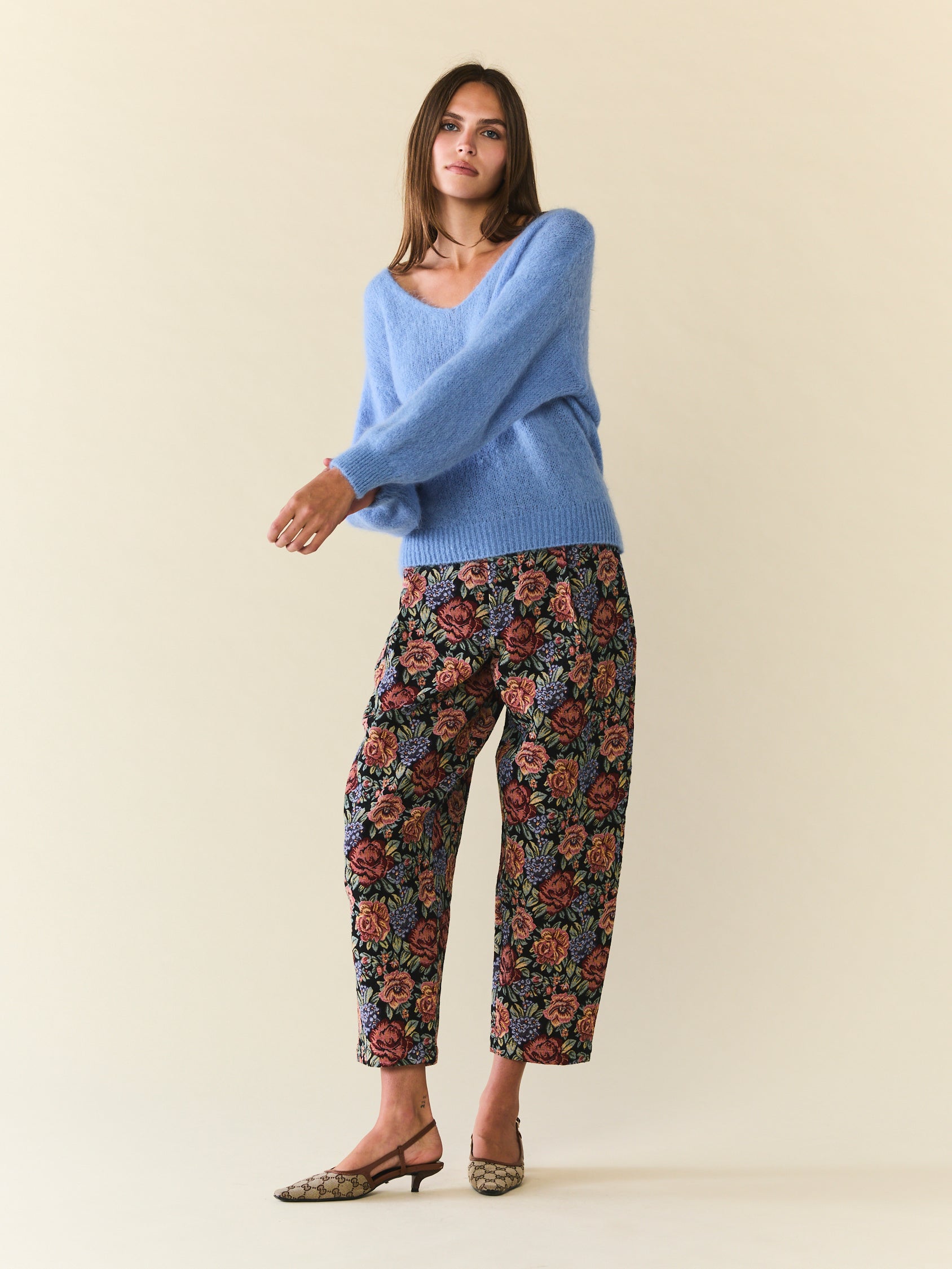 American Dreams Blue Pullover Sweater