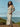 Maggie Embroidered Puff Sleeve Dress - Sand/Moonless Night Floral Outline Embroidery