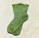 Love & Lurex Ruffled Socks